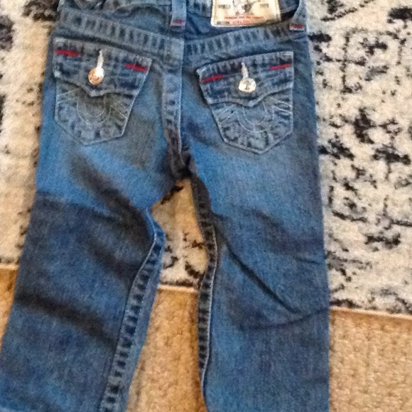 Toddlers true religion jeans excellent condition - Picture 6 of 8